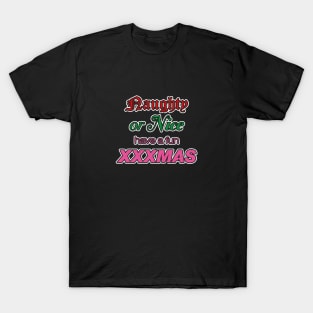 Nauhgty or nice christmas T-Shirt